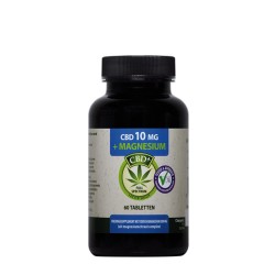 CBD 10 mg Magnesium Citraat 200 mg 60 Tabletten - Jacob Hooy
