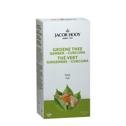 Green Tea Ginger Curcuma 20 Teabags - Jacob Hooy