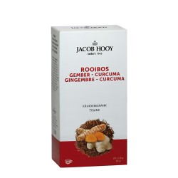 Rooibos Ginger Curcuma 20 Teabags - Jacob Hooy